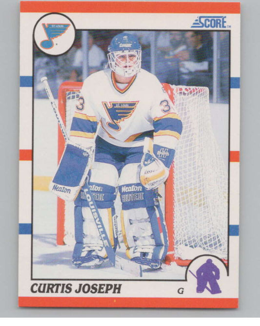 1990-91 Score #151 Curtis Joseph  RC Rookie St. Louis Blues  V102815 Image 1