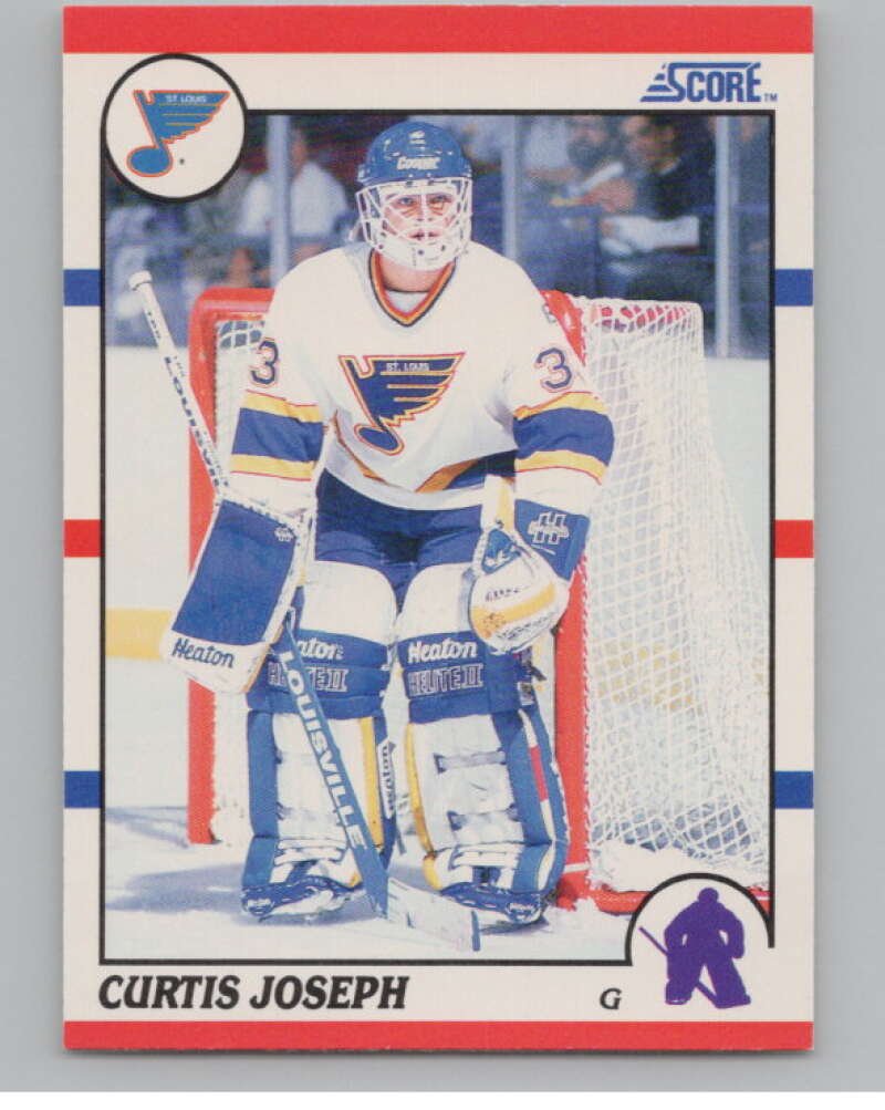1990-91 Score #151 Curtis Joseph  RC Rookie St. Louis Blues  V102816 Image 1