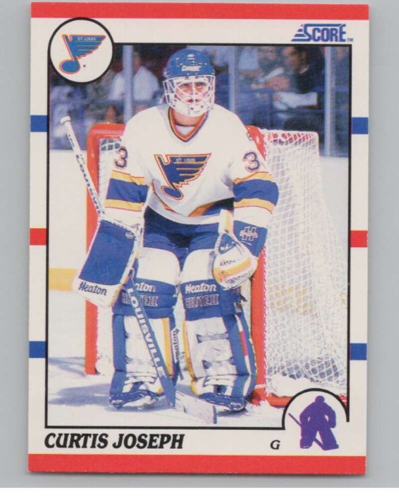 1990-91 Score #151 Curtis Joseph  RC Rookie St. Louis Blues  V102817 Image 1