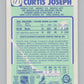 1990-91 O-Pee-Chee #171 Curtis Joseph  RC Rookie St. Louis Blues  V102827 Image 2