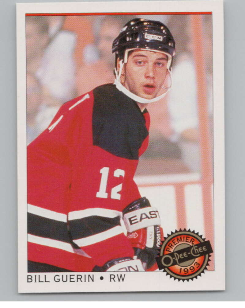 1992-93 OPC Premier #120 Bill Guerin  RC Rookie New Jersey Devils  V102832 Image 1