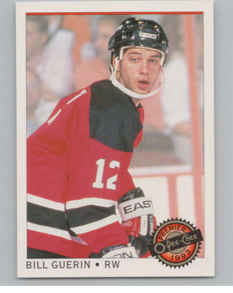 1992-93 OPC Premier #120 Bill Guerin  RC Rookie New Jersey Devils  V102834 Image 1