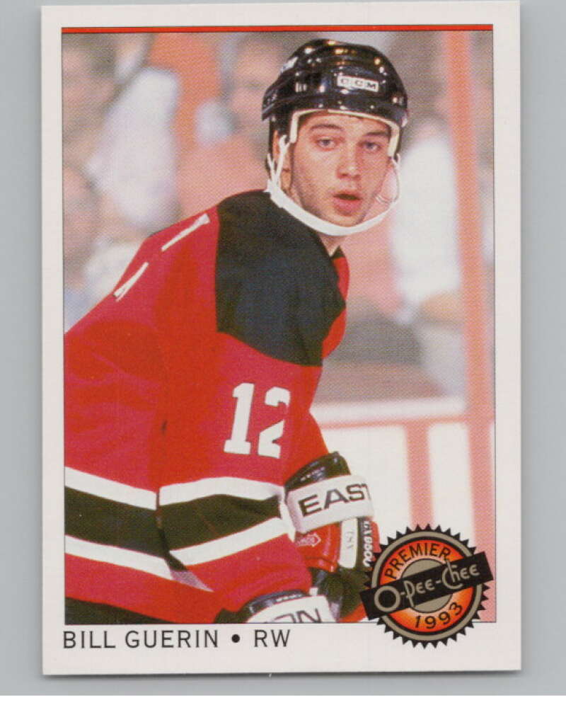 1992-93 OPC Premier #120 Bill Guerin  RC Rookie New Jersey Devils  V102835 Image 1