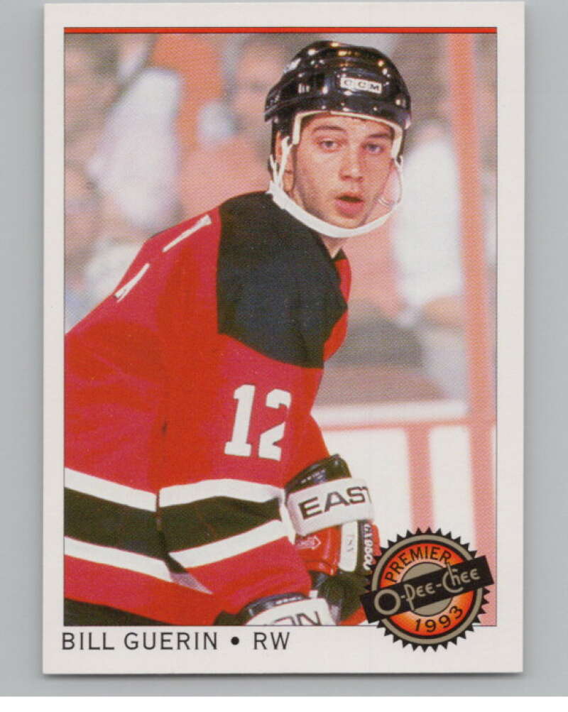 1992-93 OPC Premier #120 Bill Guerin  RC Rookie New Jersey Devils  V102838 Image 1