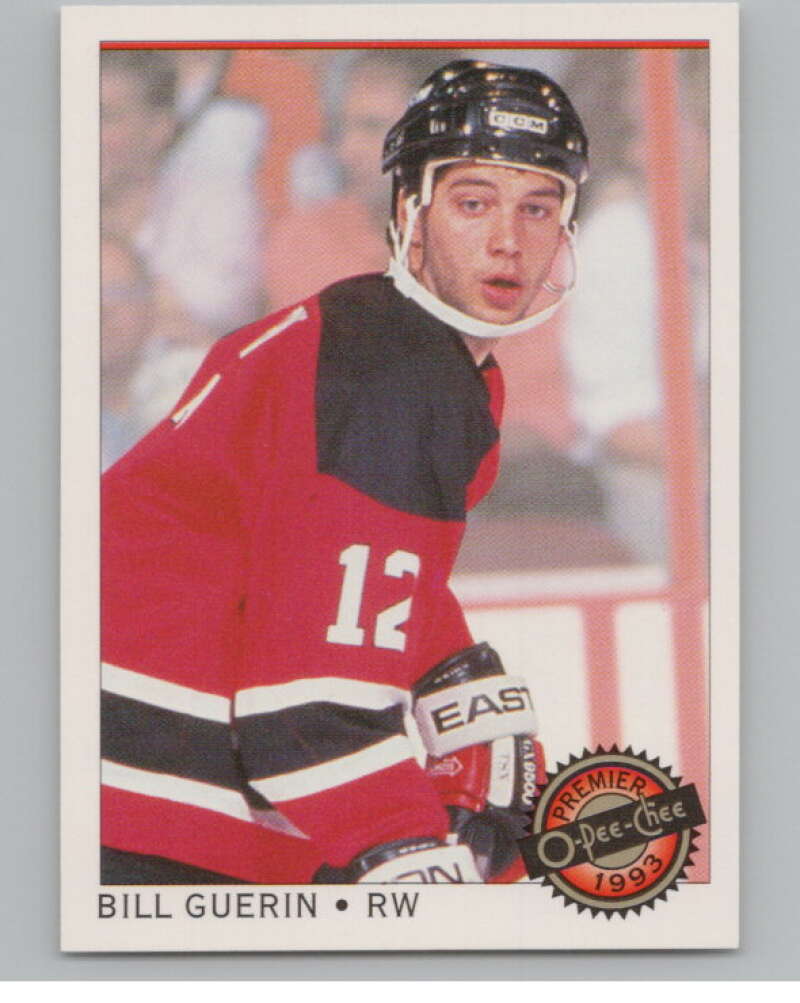 1992-93 OPC Premier #120 Bill Guerin  RC Rookie New Jersey Devils  V102841 Image 1