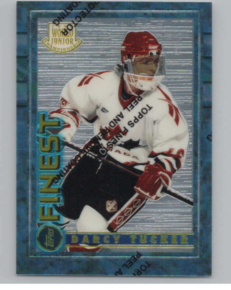 1994-95 Topps Finest #164 Darcy Tucker  RC Rookie  V102865 Image 1