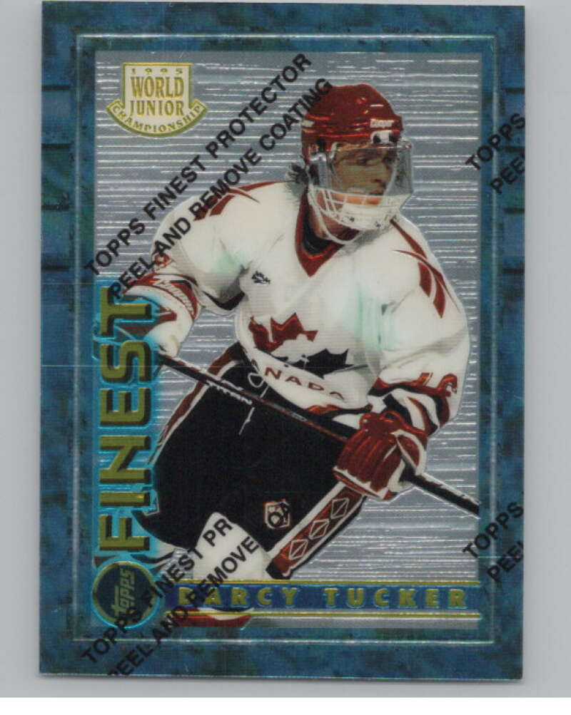 1994-95 Topps Finest #164 Darcy Tucker  RC Rookie  V102868 Image 1