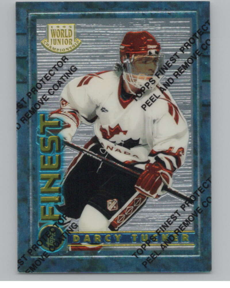 1994-95 Topps Finest #164 Darcy Tucker  RC Rookie  V102869 Image 1
