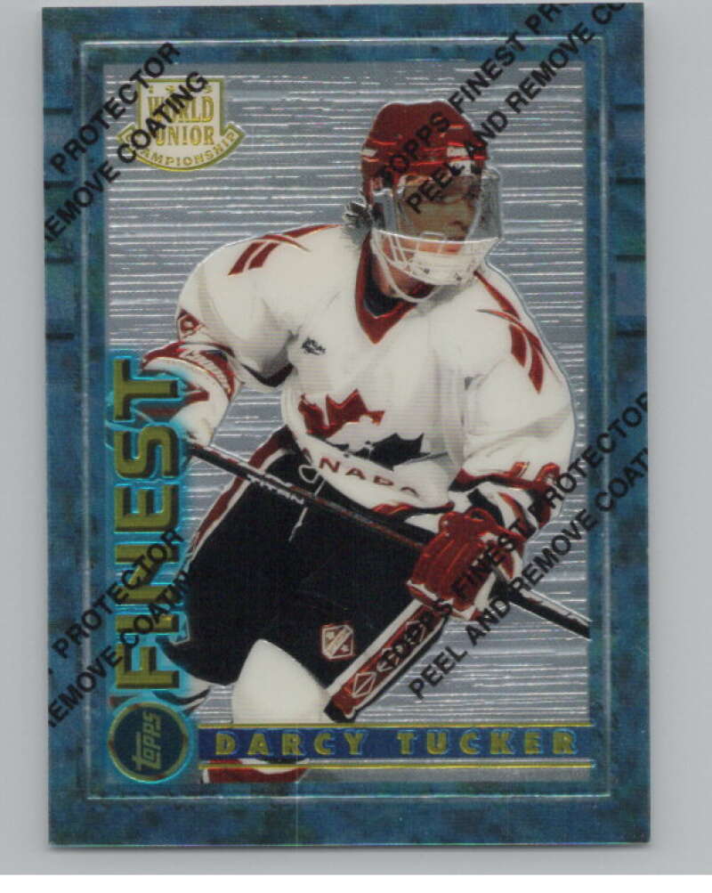 1994-95 Topps Finest #164 Darcy Tucker  RC Rookie  V102873 Image 1