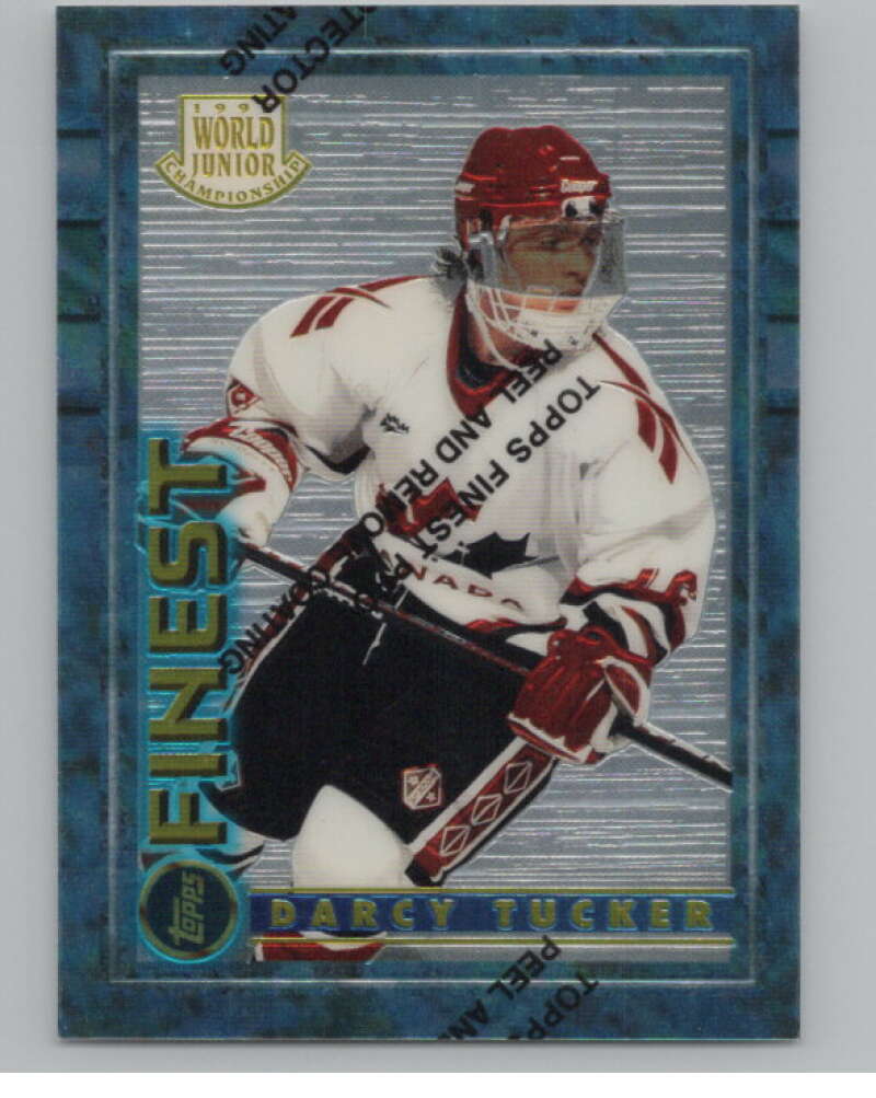 1994-95 Topps Finest #164 Darcy Tucker  RC Rookie  V102874 Image 1