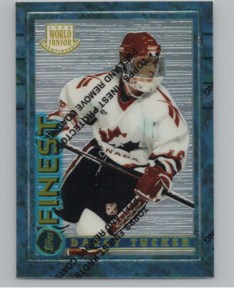 1994-95 Topps Finest #164 Darcy Tucker  RC Rookie  V102875 Image 1