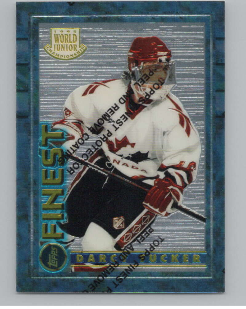 1994-95 Topps Finest #164 Darcy Tucker  RC Rookie  V102876 Image 1