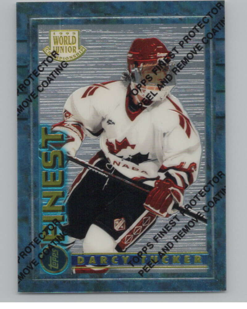 1994-95 Topps Finest #164 Darcy Tucker  RC Rookie  V102877 Image 1
