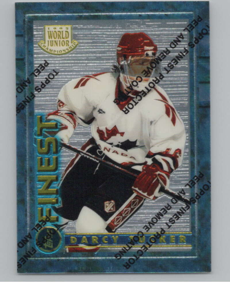 1994-95 Topps Finest #164 Darcy Tucker  RC Rookie  V102878 Image 1