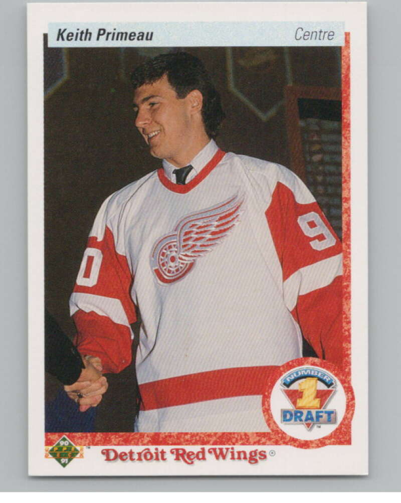 1990-91 Upper Deck French #354 Keith Primeau  RC Rookie Wings  V102900 Image 1