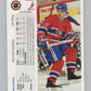 1991-92 Upper Deck #345 John LeClair  RC Rookie Montreal Canadiens  V102919 Image 2
