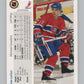 1991-92 Upper Deck #345 John LeClair  RC Rookie Montreal Canadiens  V102924 Image 2