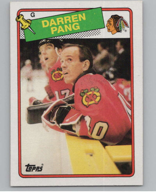 1988-89 Topps #51 Darren Pang  RC Rookie  V102925 Image 1