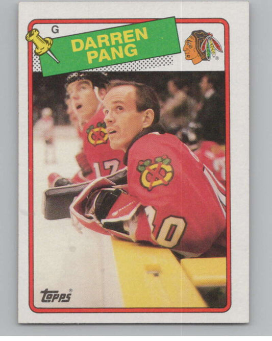 1988-89 Topps #51 Darren Pang  RC Rookie  V102931 Image 1