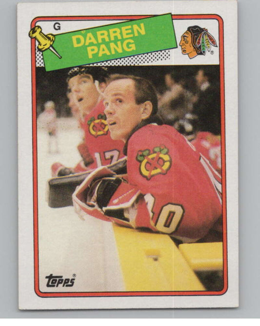 1988-89 Topps #51 Darren Pang  RC Rookie  V102935 Image 1