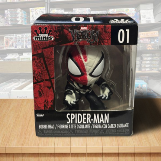 Funko Pop Mini Marvel Venom Bobble-Head - Spider-Man 1 Image 1