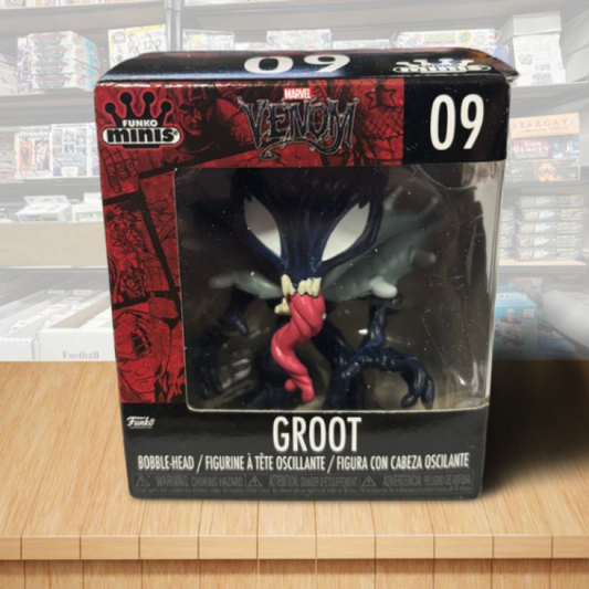 Funko Pop Mini Marvel Venom Bobble-Head - Groot 9 Image 1