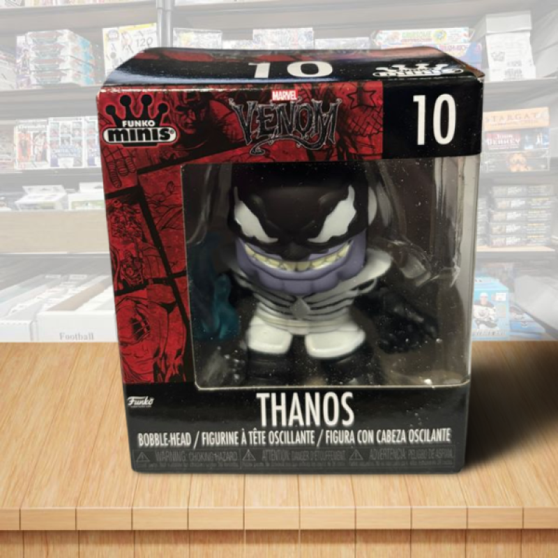 Funko Pop Mini Marvel Venom Bobble-Head - Thanos 10 Image 1