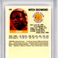 1989-90 Hoops #260 Mitch Richmond Rookie RC - Graded HCWG 8 Image 2