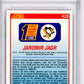 1990-91 Score Canadian #428 Jaromir Jagr Rookie RC - Graded HCWG 8 Image 2