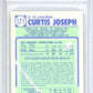 1990-91 O-Pee-Chee #171 Curtis Joseph Rookie RC - Graded HCWG 9 Image 2