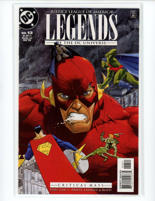 DC Justice League Legends of Universe #13 Magazine Comic Book Mint - B21-13 Image 1