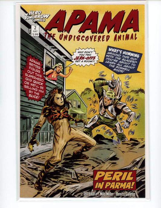 Apama The Undiscovered Animal #2 Hero Magazine Comic Book Mint - B21-20 Image 1