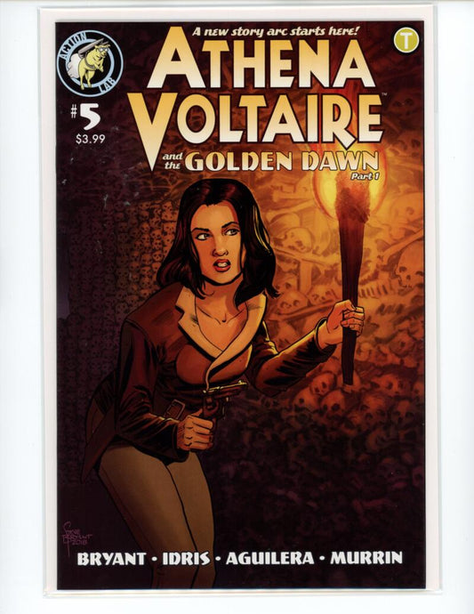 Athena Voltaire Golden Dawn #5 Action Lab Magazine Comic Book Mint - B21-53 Image 1