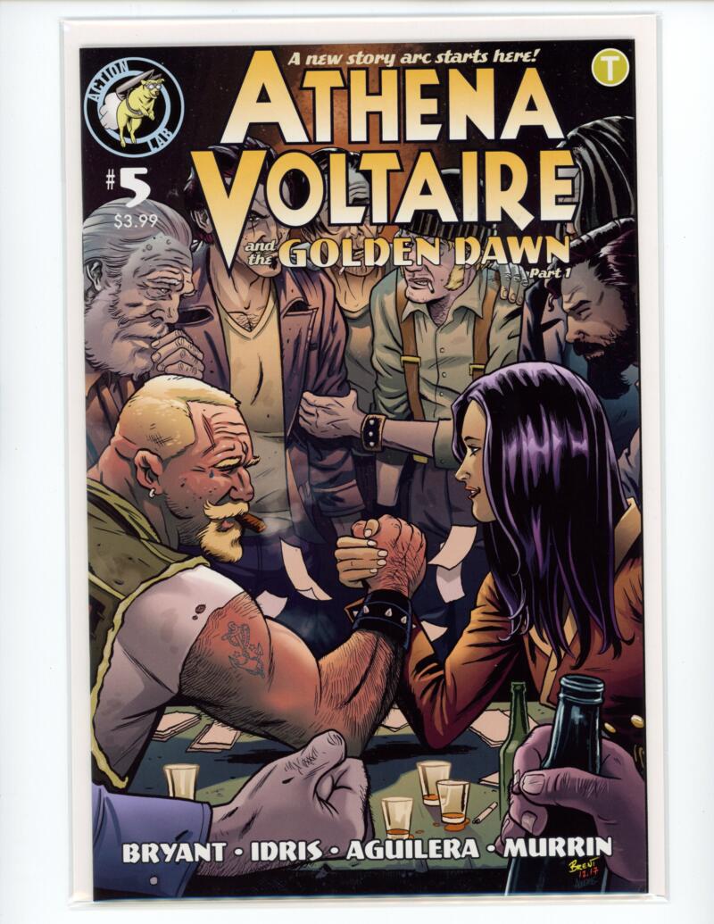 Athena Voltaire Golden Dawn #5 Action Lab Magazine Comic Book Mint - B21-54 Image 1