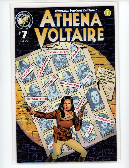Athena Voltaire Golden Dawn #7 Action Lab Magazine Comic Book Mint - B21-57 Image 1