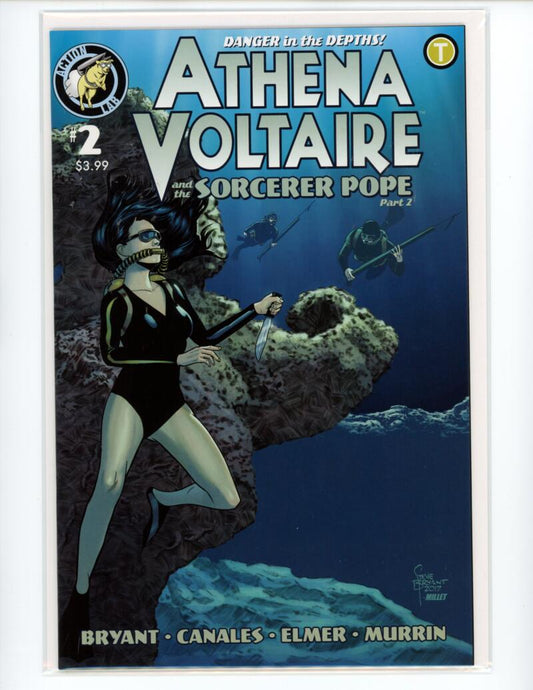 Athena Voltaire Golden Dawn #2 Action Lab Magazine Comic Book Mint - B21-58 Image 1