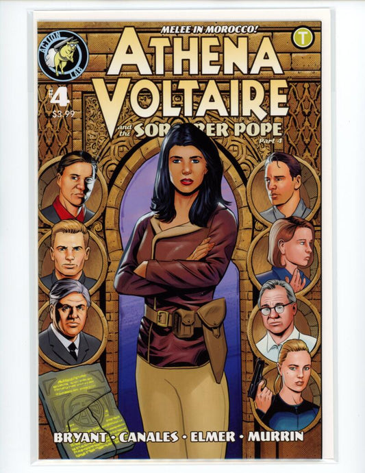 Athena Voltaire Golden Dawn #4 Action Lab Magazine Comic Book Mint - B21-59 Image 1