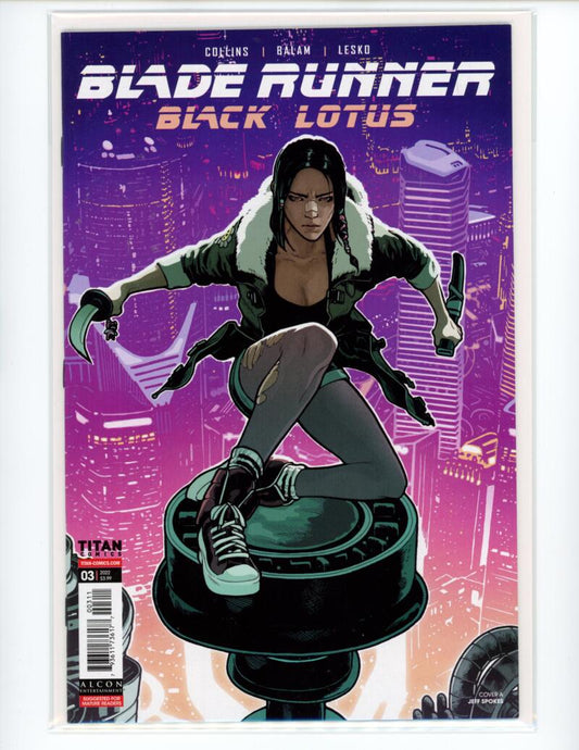 Blade Runner Black Lotus #3 Titan 2022 Magazine Comic Book Mint - B21-61 Image 1