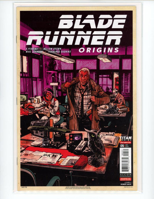 Blade Runner Origins #5 Titan 2021 Magazine Comic Book Mint - B21-70 Image 1