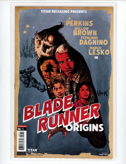 Blade Runner Origins #8 Titan 2021 Magazine Comic Book Mint - B21-72 Image 1