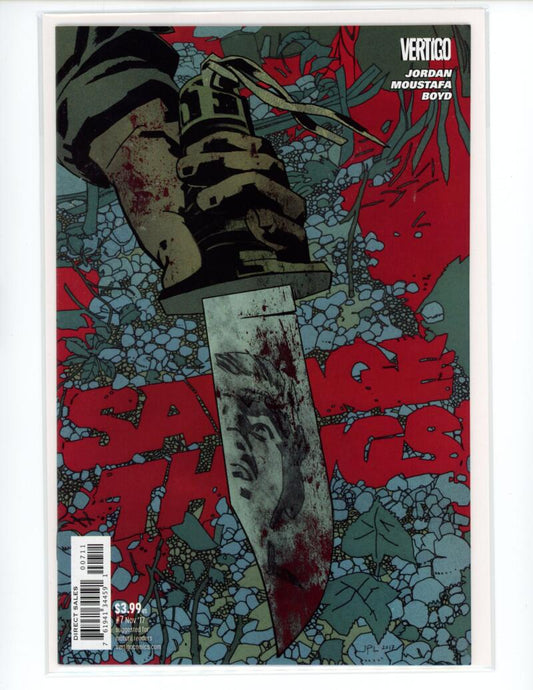 Savage Things #7 Vertigo Magazine Comic Book Mint - B21-112 Image 1