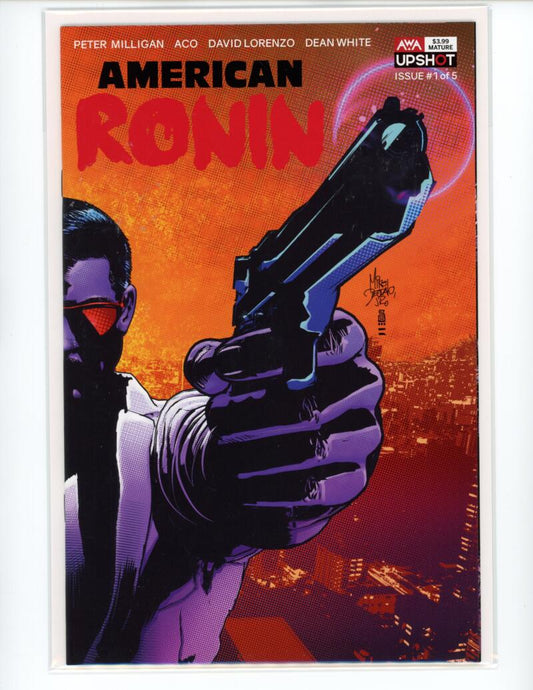 American Ronin #1 AWA Upshot Magazine Comic Book Mint - B21-115 Image 1