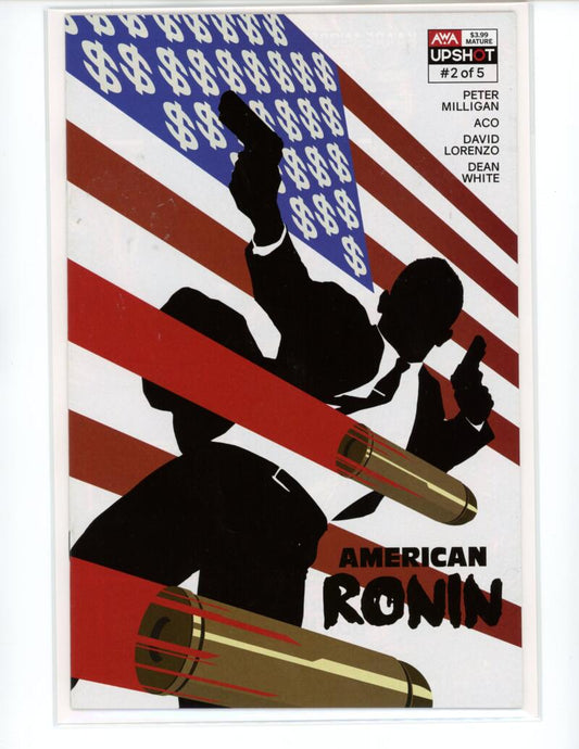 American Ronin #2 AWA Upshot Magazine Comic Book Mint - B21-116 Image 1