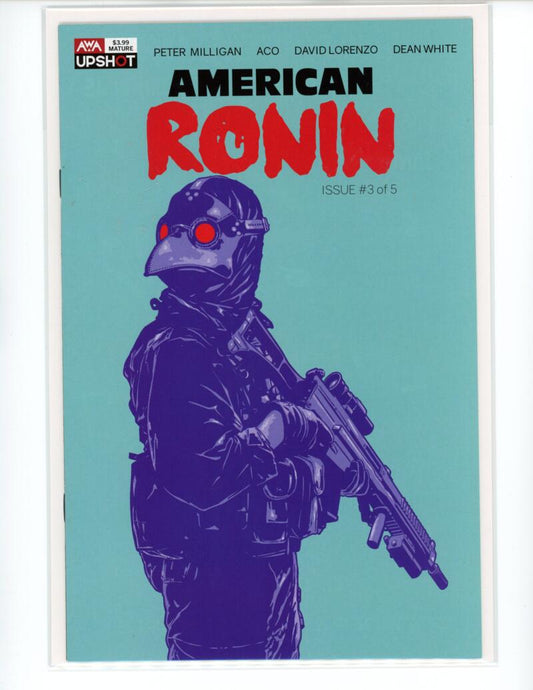 American Ronin #3 AWA Upshot Magazine Comic Book Mint - B21-118 Image 1