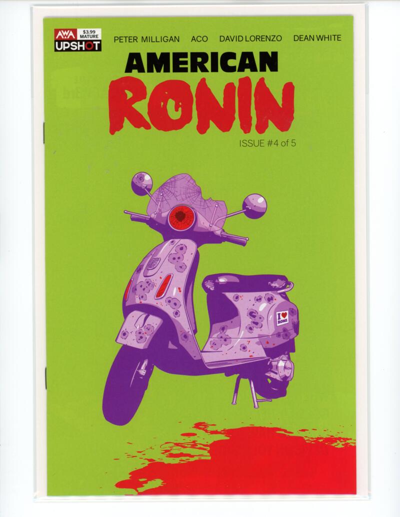 American Ronin #4 AWA Upshot Magazine Comic Book Mint - B21-119 Image 1