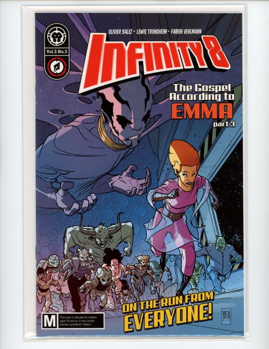 Infinity 8 The Gospel Emma #3 Magazine Comic Book Mint - B21-127 Image 1