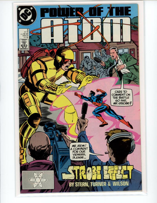 DC Power Of The Atom #3 1988 Magazine Comic Book Mint - B21-139 Image 1