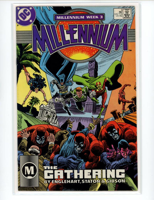 DC Millennium The Gathering #3 Magazine Comic Book Mint - B21-142 Image 1