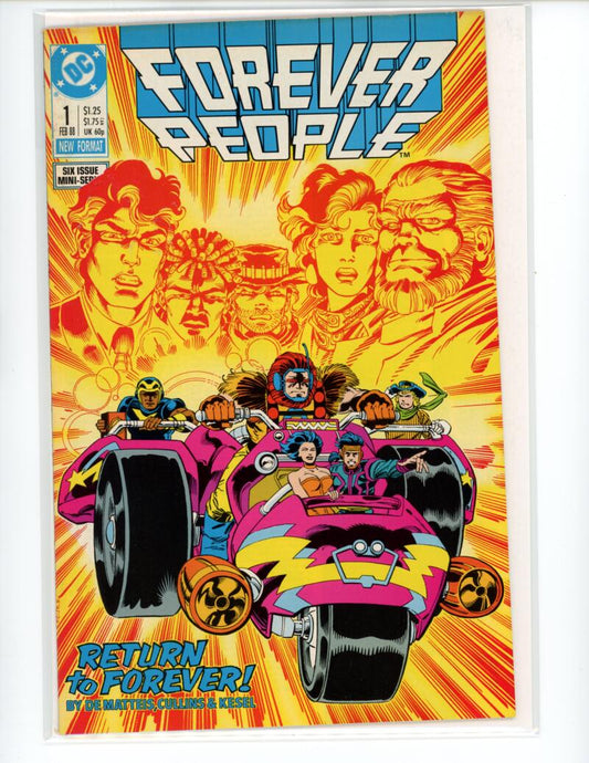 DC Forever People #1 1988 Magazine Comic Book Mint - B21-144 Image 1