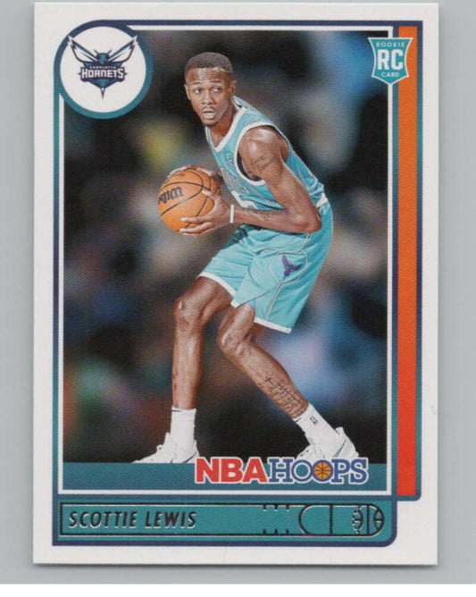 2021-22 Panini Hoops #209 Scottie Lewis  RC Rookie Charlotte Hornets  V102958 Image 1